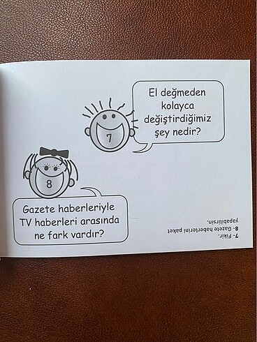  Beden Bilmece kitabı