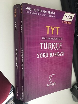 Karekök Türkçe ve Tarih kitapları (tek kitap olarakta satılır!!!