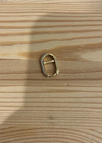 Pandora PAVE Mini Altın Renkli Desenli Küpe