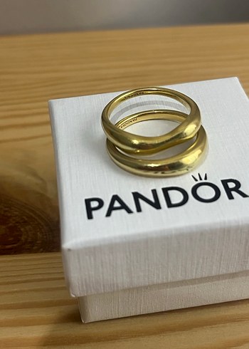 Pandora Pandora Essence İkili Altın Tonlu Kadın Yüzük