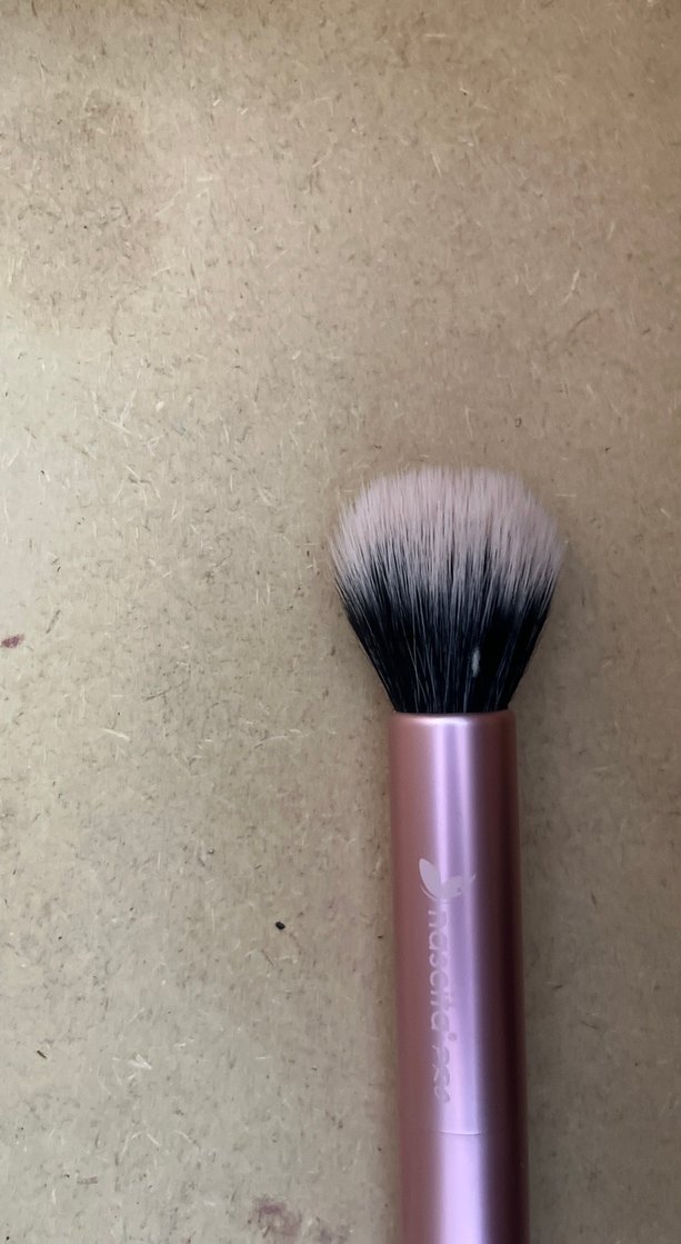 Nascita Pastel Pembe Çift Uçlu Makyaj Fırçası - Görsel 3