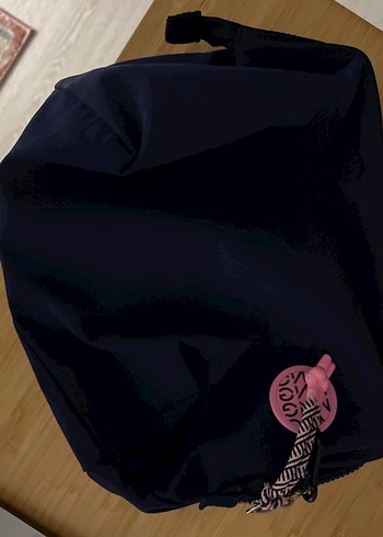 Mango Fermuarlı Lacivert Kadın Makyaj Çantası - Görsel 2