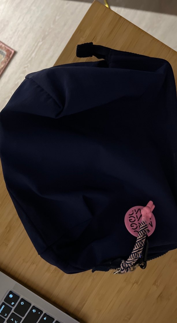 Mango Fermuarlı Lacivert Kadın Makyaj Çantası - Görsel 2