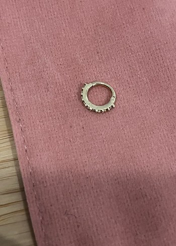 Mini altın halka piercing - Görsel 2