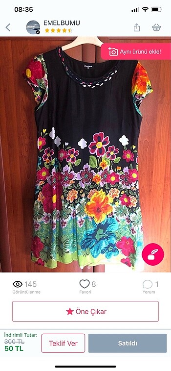 Desigual elbise