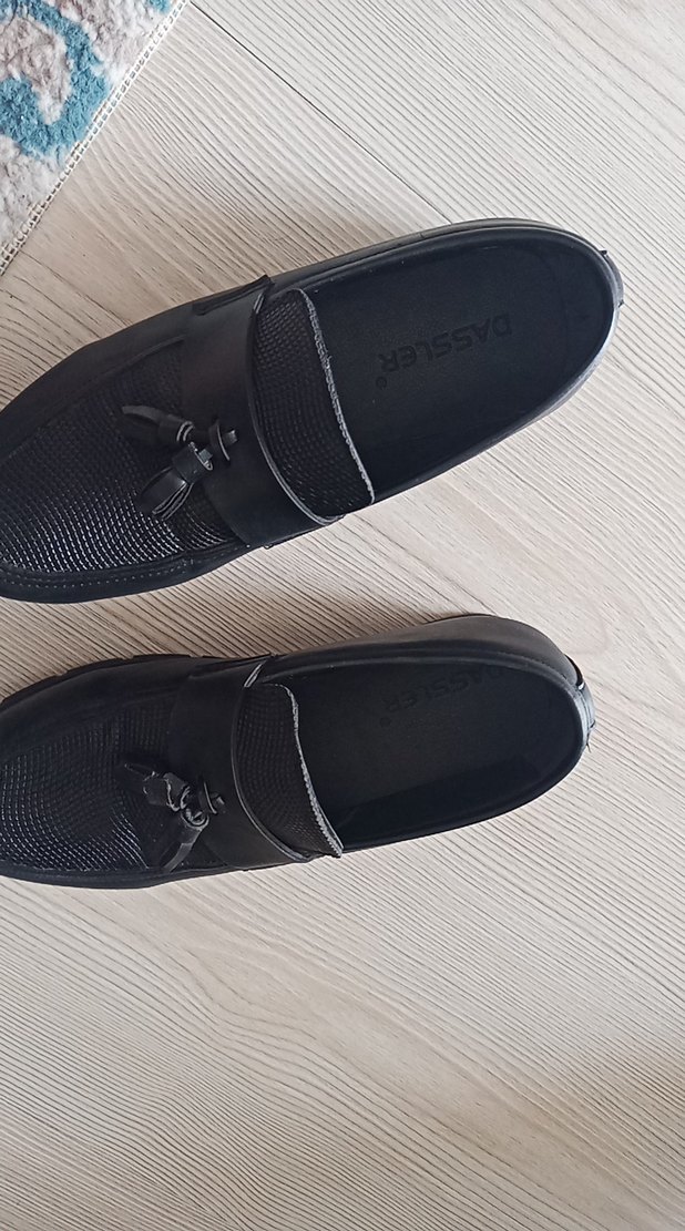 Siyah Tokalı Erkek Klasik Ayakkabı - Görsel 3