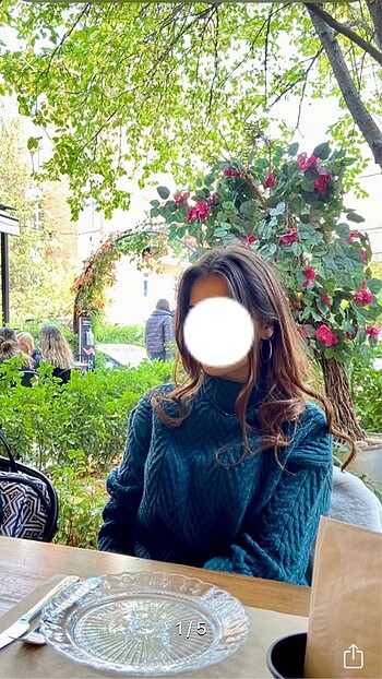KOTON YEŞİL KAZAK