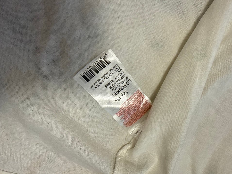 Beyaz  Erkek Çocuk Gömlek - Görsel 3