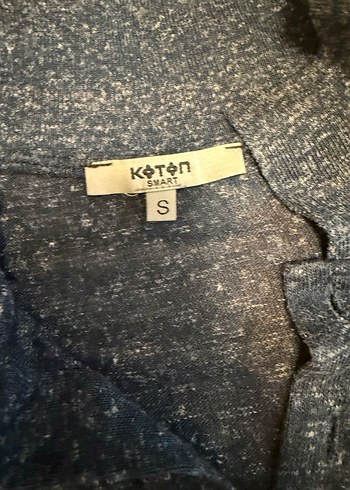 Lacivert  Erkek Uzun Kollu Düğmeli Kazak - Görsel 2