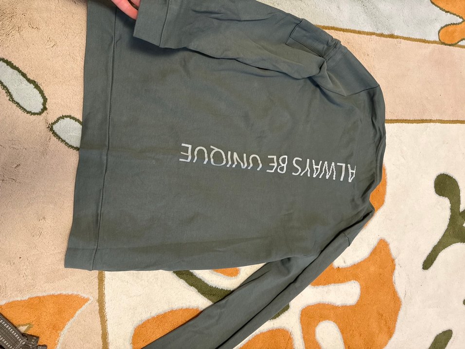 Haki Erkek Uzun Kollu Sweatshirt - Görsel 3