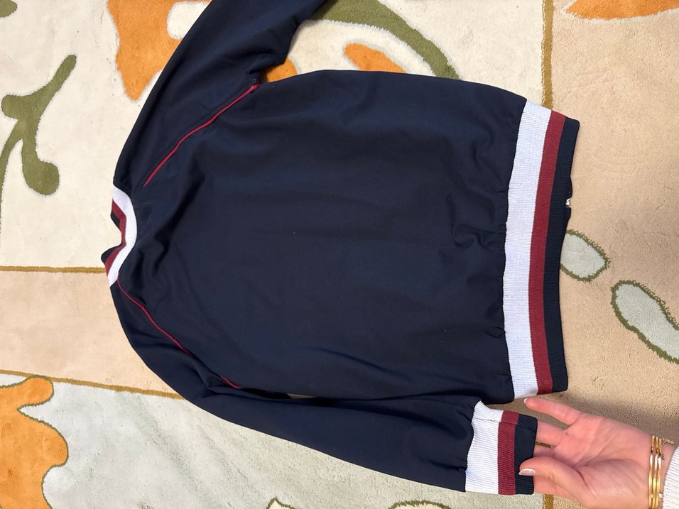 Erkek Lacivert Fermuarlı hırka - Görsel 3