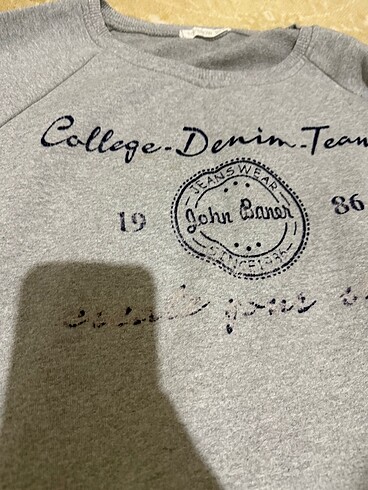 Gezer Yazılı Sweatshirt