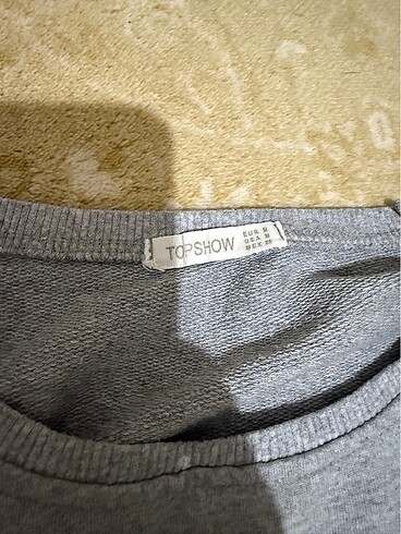m Beden Yazılı Sweatshirt