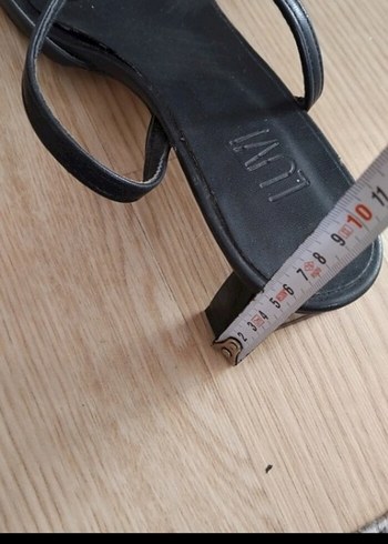 40 Beden siyah Renk Siyah Minimalist Topuklu Kadın Sandalet