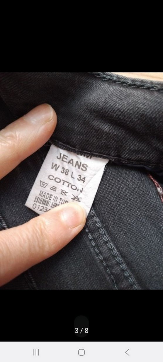 iş kıyafeti Kısa Kollu Denim Erkek Gömlek - Görsel 2