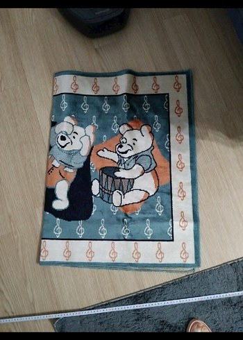 Renkli Baskılı Çocuk odası halı ince - Görsel 7