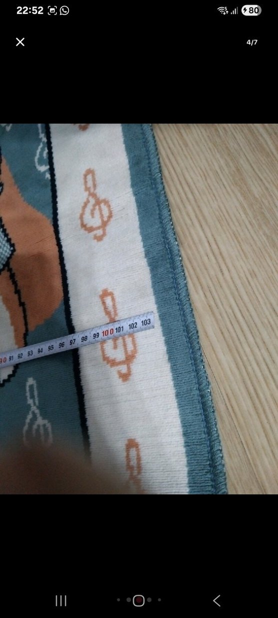 Renkli Baskılı Çocuk odası halı ince - Görsel 4