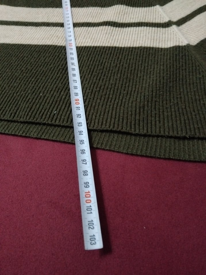 Kadın Uzun Kollu V Yaka Triko Elbise - Görsel 5