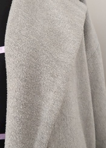 Gri Kuşaklı Uzun Kaban - Görsel 16