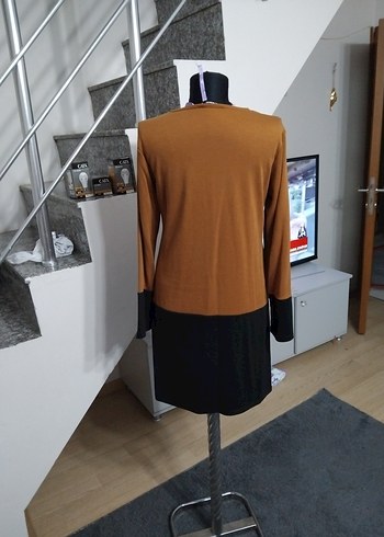 Kadın Uzun Kollu Midi Tunik - Görsel 3