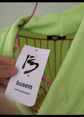 xl Beden yeşil Renk Busem marka bluz 