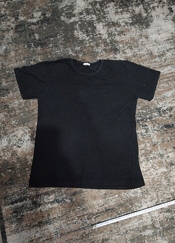 10 Yaş Beden siyah Renk Siyah tişört 