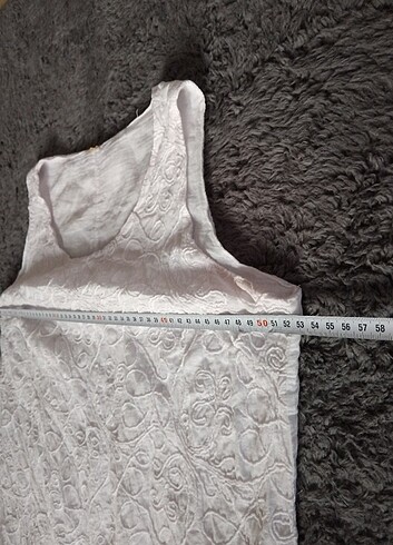 L beden pamuklu  yazlık elbise - Görsel 9