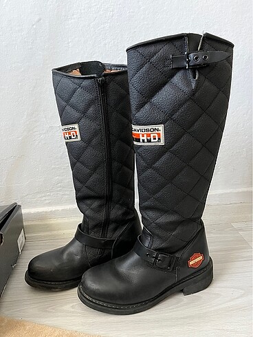 39 Beden siyah Renk HARLEY DAVIDSON ÇİZME