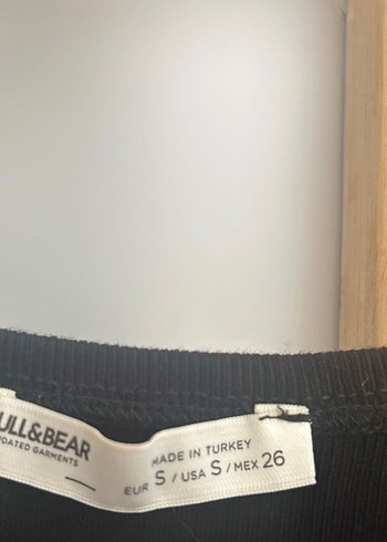 Pull&bear Siyah Askılı Mini Elbise - Görsel 2