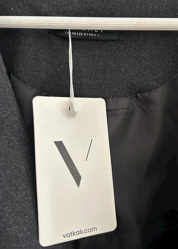 Vatkalı crop blazer ceket - Görsel 2