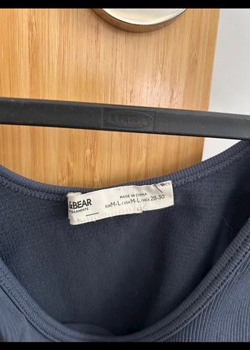 Pull&bear Lacivert Spor Crop - Görsel 2