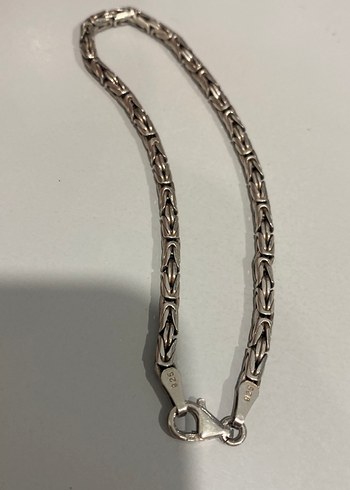 Kral gümüş erkek bileklik 925 ayar - Görsel 4