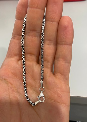 Kral erkek gümüş bileklik - Görsel 4