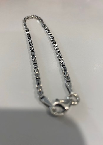 Kral erkek gümüş bileklik - Görsel 2