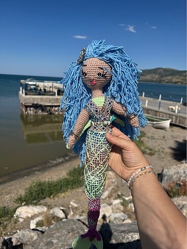 Diğer Amigurumi deniz kızı
