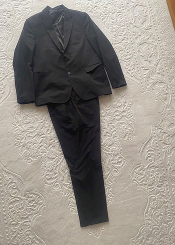 Beymen Düğmeli Siyah Erkek Takım Elbise