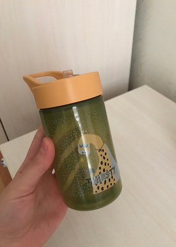 Beden camel Renk Renkli Kapaklı Camel Bebek Bardağı