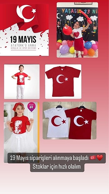 19 Mayıs tshırt