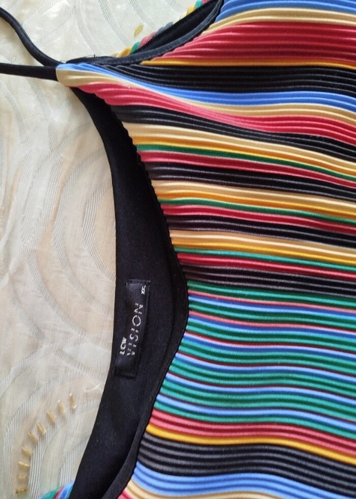 Yazlık rengarenk elbise - Görsel 2