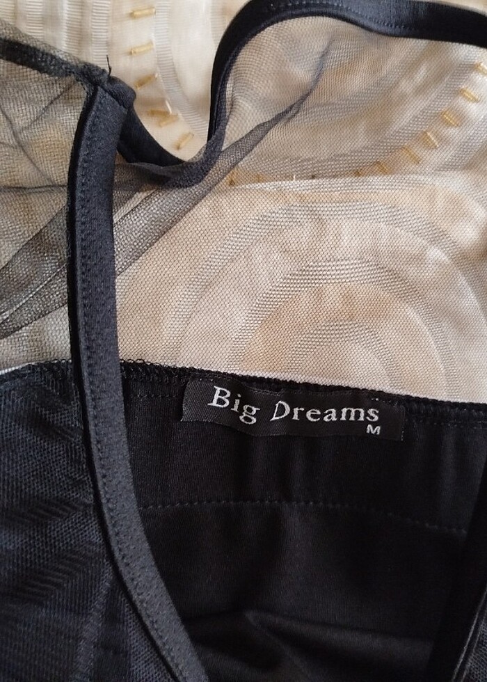 Siyah yazlik elbise - Görsel 5