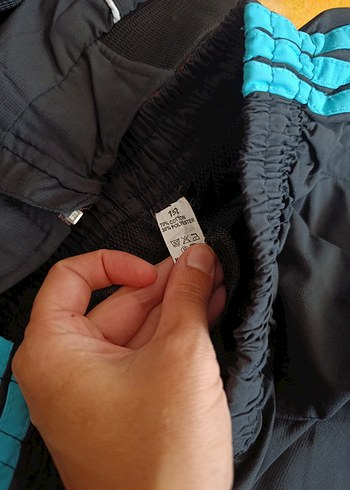 Fermuarlı Mavi Erkek Eşofman Altı - Görsel 4