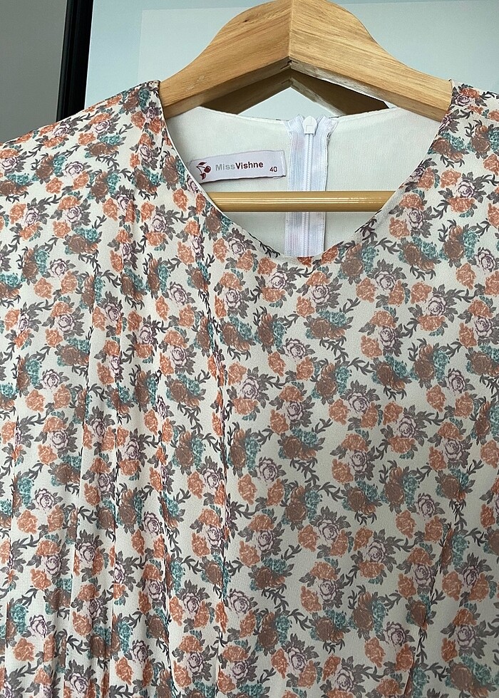 38-40 beden uyumlu uzun elbise - Görsel 4