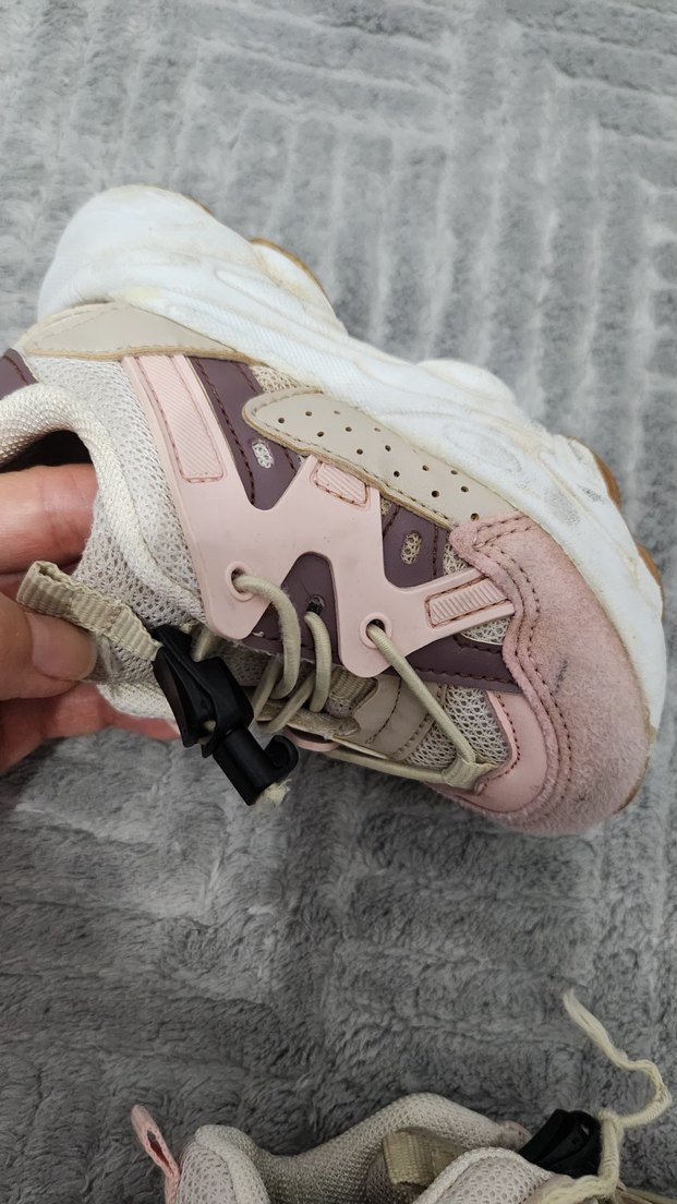 Kız Çocuk Pembe Bağcıklı Spor Ayakkabı - Görsel 3