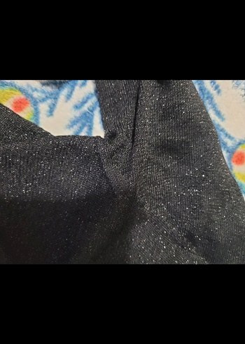 Düğmeli Siyah V Yaka Hırka mango suit - Görsel 4