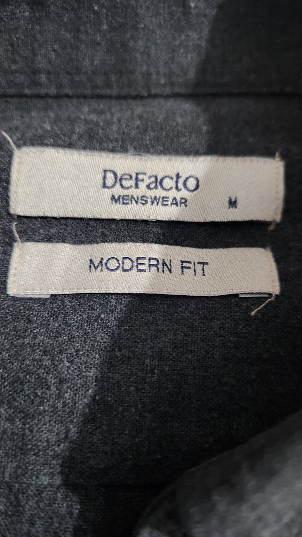 Gri erkek koton m - Görsel 2