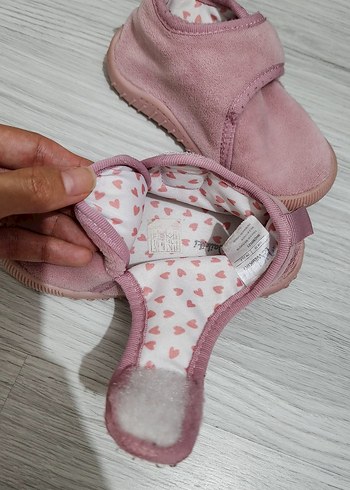 Kız Çocuk Pembe Polar Ev Terliği panduf - Görsel 5