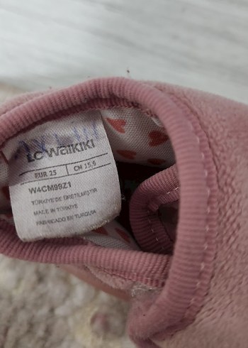 Kız Çocuk Pembe Polar Ev Terliği panduf - Görsel 6