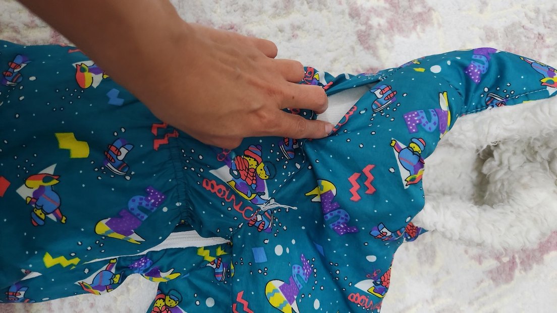 Renkli Pop Art Desenli Bebek Tulumu 2-3 yaş - Görsel 4