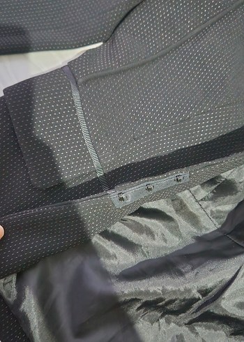 Siyah Mini Kadın Takım Elbise - Görsel 7