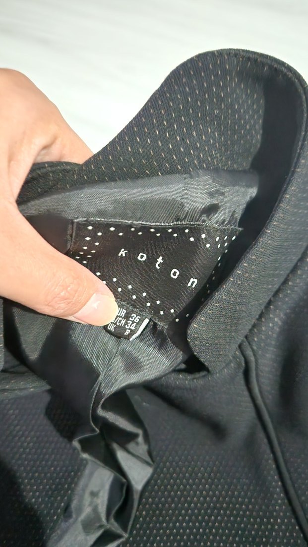 Siyah Mini Kadın Takım Elbise - Görsel 3